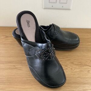 Bass Black Hayley Mules